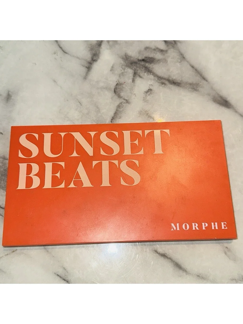 NEW MORPHE Eyeshadow PALETTE 18S Sunset Beats Warm Matte Shimmer Sparkle Golden